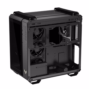 ASUS TUF GAMING GT502 Horizon TG ARGB Black „Midi Tower“ Juoda