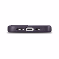 iCarer odinis dėklas iPhone 14 Tamsiai violetinis (WMI14220705-DP) (MagSafe suderinamas)