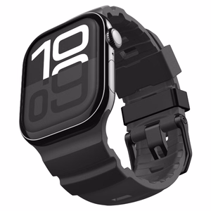SPIGEN WBS2 dirželis APPLE WATCH 8 / 9 / 10 / 11 / SE / ULTRA (44 / 45 / 46 / 49 MM) juodas