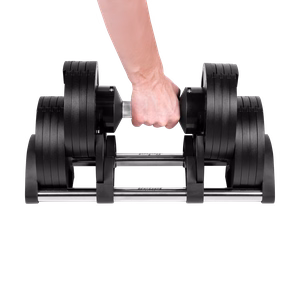 REBEL ACTIVE Cast iron automatic dumbbell 36kg, 2kg increments