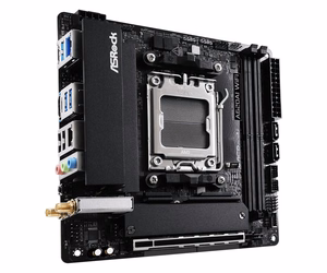Asrock A620AI WiFi pagrindinė plokštė AMD A620A Socket AM5 mini ITX