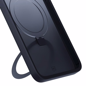3mk Smoke dėklas telefonui Mag&Stand Apple iPhone 12 Pro Max - juodas