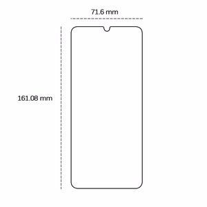 Tempered stiklas 2,5D for Samsung Galaxy A06s