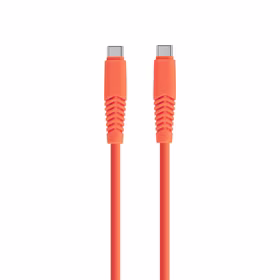 Setty kabelis USB-C - USB-C 1,5 m 2,1A KSC-C-1.5210 oranžinis