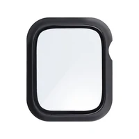 Bestsuit dėklas su hibridiniu stiklu Apple Watch serijai 7/8/9-41mm - grafitas