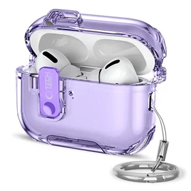 "Tech-Protect Bounce Pro" dėklas "AirPods Pro 3" - Violetinės spalvos