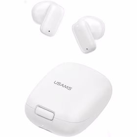 USAMS Ausinės Bluetooth 5.3 TWS ID Series belaidės baltas BHUID02 (ID25)