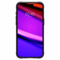 Dėklas telefonui Spigen Rugged Armor Magnētiskais MagSafe iPhone 15 Pro Max - matinis juodas (m)