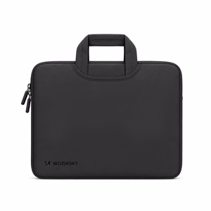 Wozinsky WNT-13B 13-14" Laptop Bag with Retractable Neoprene Handle - Black