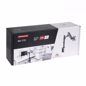 Maclean MC-775 monitoriaus laikiklis arba stovas 81,3 cm (32") Pilka Stalas
