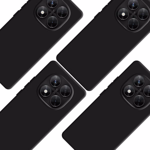 3mk Matinis dėklas telefonui Pro Xiaomi Redmi Note 14 PRO 5G/POCO X7 5G - matinė juoda