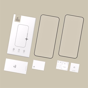 LCD apsauginis stikliukas Tech-Protect Glass Fit+ 2-Pack Xiaomi Redmi 15C 4G juodas