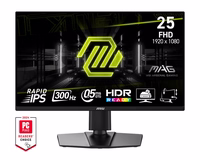MSI MAG 255PXF kompiuterio monitorius 62,2 cm (24.5") 1920 x 1080 pikseliai „Full HD“ Juoda
