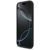 Guess silikoninis Big 4G Script dėklas telefonui iPhone Air juodas