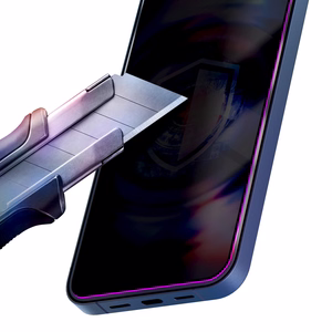 3mk HardGlass Max Privacy 9H grūdintas stiklas su privatumo filtru, skirtas iPhone 15 Pro