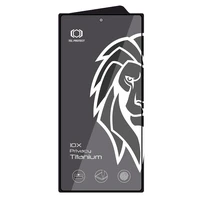 Tempered glass Tel Protect 10X Privacy Titanium for Samsung Galaxy S25 Ultra (with fingerprint unlock) (envelope)