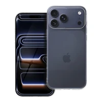 Skaidrus dėklas 2 mm IPHONE 17 Pro Max (kamera apsauga) skaidrus