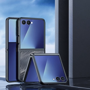 Dėklas Dux Ducis "Aimo" Samsung F751 Z Flip7 juodas