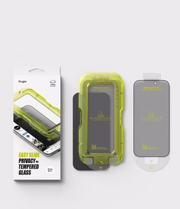 Ringke Easy Slide Privacy privatumo grūdintas stiklas, 2 vnt. komplektas, skirtas iPhone 18 Pro Max