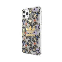 Adidas OR skaidrus dėklas CNY AOP iPhone 11 Pro Max - auksinis