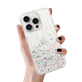 Brilliant skaidrus dėklas telefonui Iphone 16 Pro - skaidrus