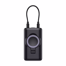 Joyroom JR-W13 5000mAh Belaidis Išorinė baterija Apple Watch + USB-C ir Lightning - juoda