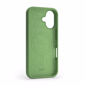 "Etteri" silikoninis magnetinis dėklas "iPhone 16 Plus" 6,7" šviesiai žalias