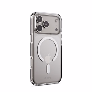 Crong Clear MAG Cover MagSafe dėklas, skirtas iPhone 17 Pro, skaidrus
