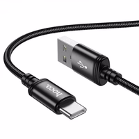 Kabelis USB-A į USB-C Hoco 3A 3 m X91 juodas