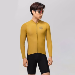 Rockbros 15120015025 ROAD TO SKY men's long sleeve cycling jersey L - yellow