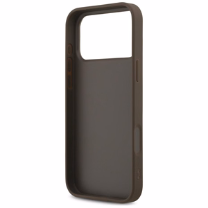 Guess 4G Classic dėklas, skirtas iPhone 17 Pro Max / 18 Pro Max – rudas