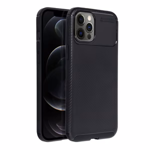Carbon Premium dėklas iPhone 12 Pro Max Carbon Premium
