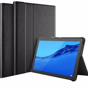 Чехол Folio Cover Samsung X200 X205 Tab A8 10.5 2021 чёрный
