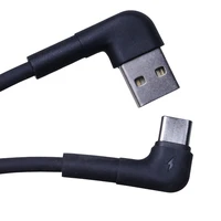 Maxlife MXUC-09 kampinis kabelis USB - USB-C 1,0 m 3A juodas