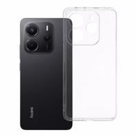 Dėklas telefonui 2 mm skaidrus XIAOMI Redmi Note 14 5G