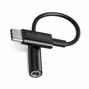 Adapteris CHOETECH USB Type-C (M) - ausinių jungtis 3.5mm (F)