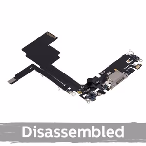 Įkrovimo jungtis suderinama su iPhone 15 Pro / Natural Titanium / (100% originalus / išardytas)