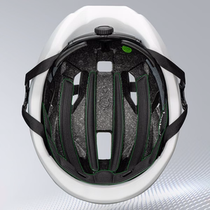 Rockbros LK-15 Carbon Fiber Bike Helmet 58-62cm - Light Gray