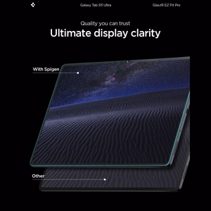 Spigen Glas.tR EZ Fit Pro grūdintas stiklas Samsung Galaxy Tab S11 Ultra 14.6