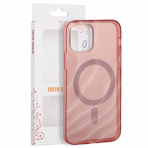 „Tecto Shield Desert Mag“ dėklas, skirtas iPhone 12 / 12 Pro 6,1", terakotos spalvos