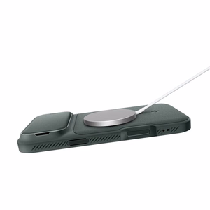 Spigen Optik Armor Magnetinis dėklas telefonui iPhone 17 Pro Max - žalias