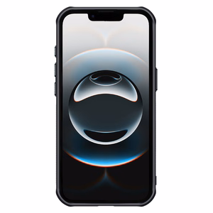 Nillkin Iceblade Prop magnetinis dėklas su stovu iPhone 16e telefonui - juodas