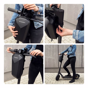 Wozinsky Waterproof Scooter Handlebar Bag 4L Black (WSB2BK)