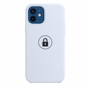 Phone Case "Silicone Case v2" for iPhone 12 (12 Pro) / Cloud Blue / in package
