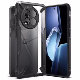 Ringke Fusion X dėklas OnePlus 13R - skaidrus juodas