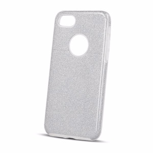 Glitter 3in1 dėklas for iPhone 17 Pro Max 6,9" sidabrinis