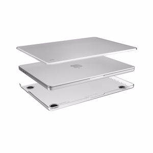 Speck SmartShell dėklas, skirtas MacBook Pro 14" (M5 / M4 / M3 / M2 / M1, 2026–2021), skaidrus