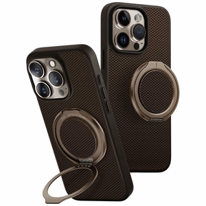 Uniq Keva Air Magclick krovimo dėklas telefonui iPhone 16 Pro - rudas