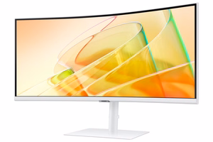 Samsung S65TC monitorius 86,4 cm (34") 3440 x 1440 pikselių UltraWide Quad HD LED baltas