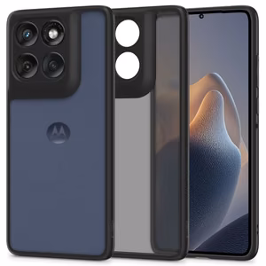 Tech-Protect MagMat dėklas Motorola Edge 60 Fusion - Matinis juodas